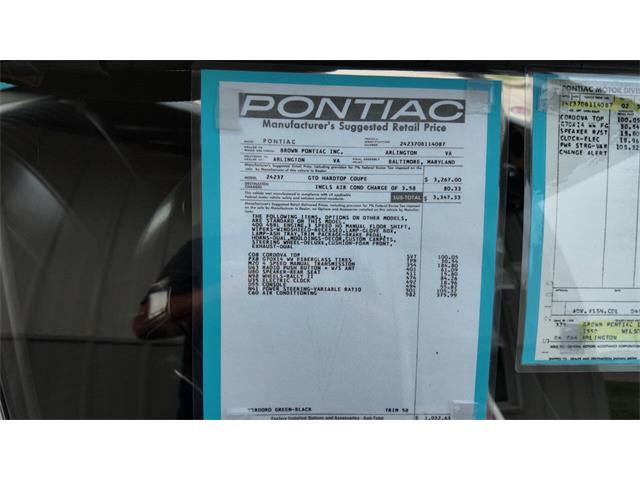 1970 Pontiac GTO (CC-2084606) for sale in Sioux Falls, South Dakota
