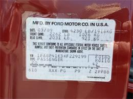 1989 Ford Mustang LX (CC-2084676) for sale in Marshall, Virginia