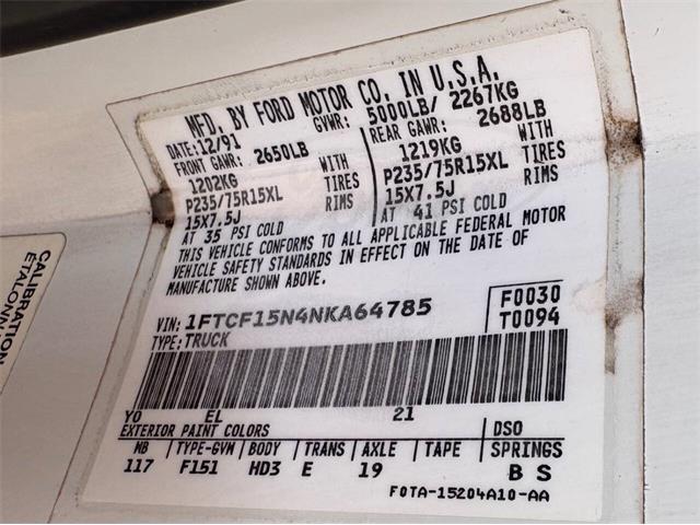 1992 Ford F150 (CC-2084721) for sale in Bradenton, Florida