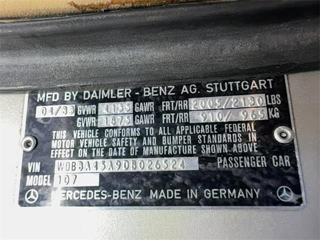 1983 Mercedes-Benz 380SL (CC-2084851) for sale in Reading, Pennsylvania