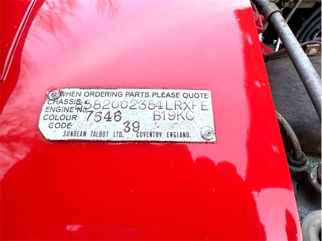1967 Sunbeam Tiger (CC-2084869) for sale in Saugatuck, Michigan