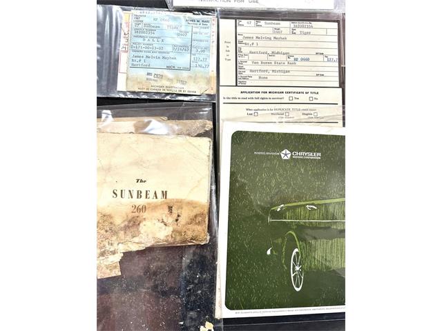 1967 Sunbeam Tiger (CC-2084869) for sale in Saugatuck, Michigan