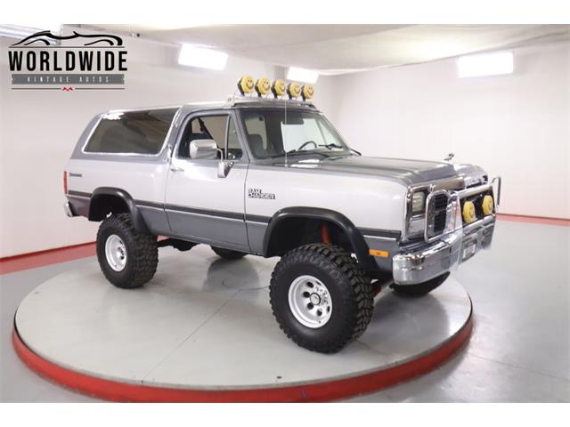 1992 Dodge Ramcharger (CC-2084982) for sale in Denver , Colorado