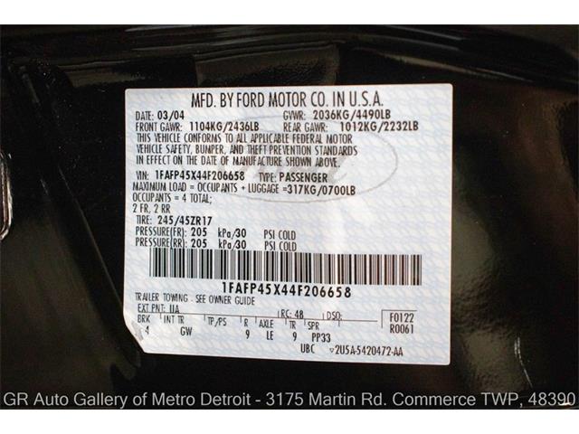 2004 Ford Mustang (CC-2085000) for sale in Kentwood, Michigan