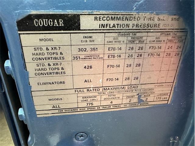 1970 Mercury Cougar (CC-2085143) for sale in West Babylon, New York