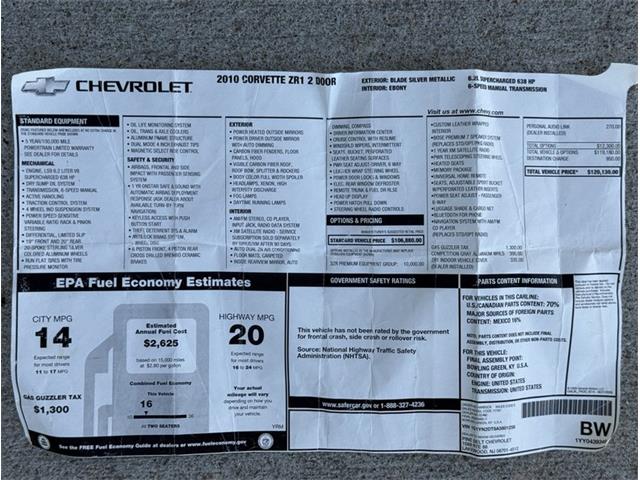 2010 Chevrolet Corvette (CC-2085160) for sale in Lincoln, Nebraska