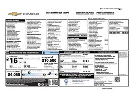 2024 Chevrolet Camaro (CC-2085174) for sale in Reno, Nevada