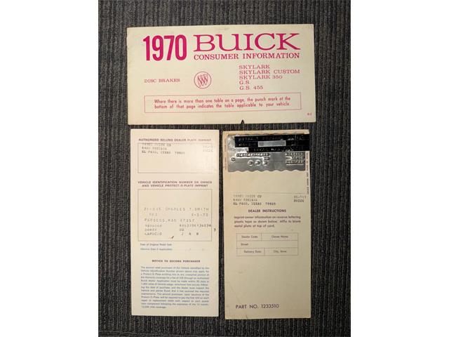 1970 Buick Gran Sport (CC-2085180) for sale in Lenexa, Kansas