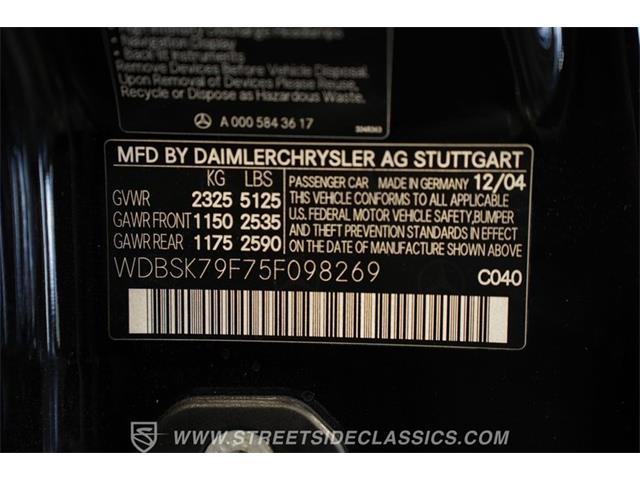 2005 Mercedes-Benz SL65 AMG (CC-2085309) for sale in Mesa, Arizona