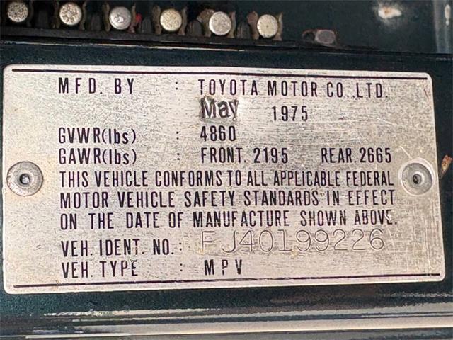 1975 Toyota Land Cruiser (CC-2085332) for sale in Bradenton, Florida