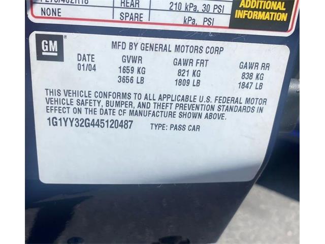 2004 Chevrolet Corvette (CC-2080055) for sale in Greensboro, North Carolina