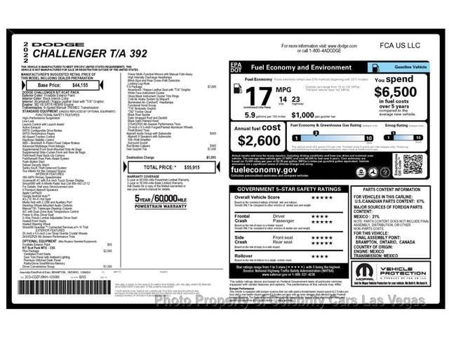 2022 Dodge Challenger (CC-2085520) for sale in Las Vegas, Nevada