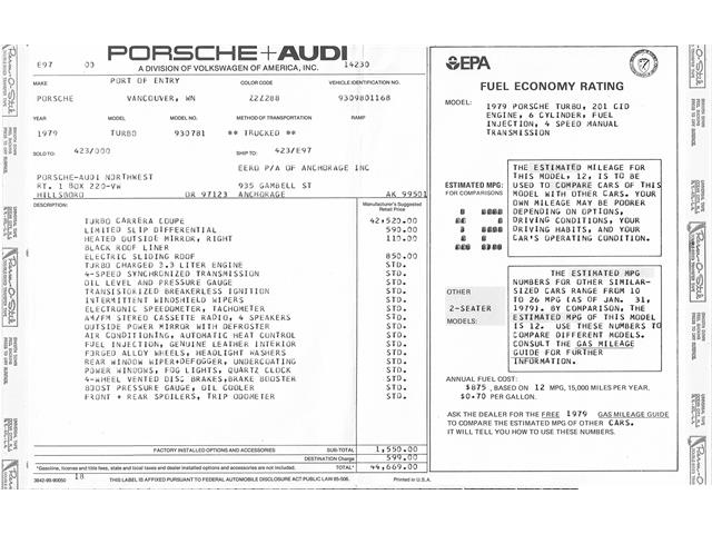 1979 Porsche 911/930 Turbo (CC-2085583) for sale in St. Louis, Missouri