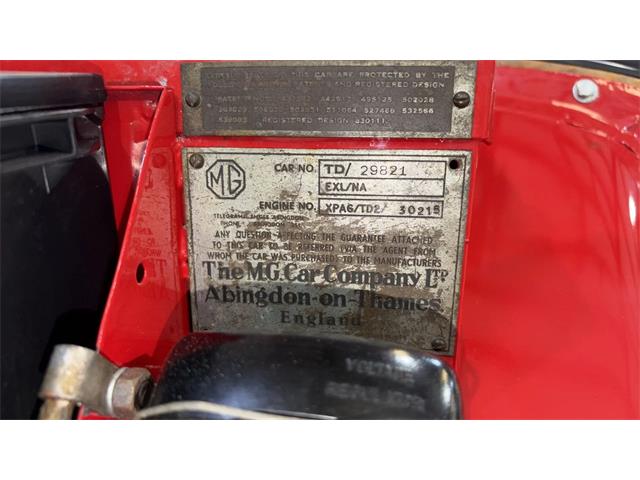 1953 MG TD Roadster (CC-2085584) for sale in Spring Branch, Texas