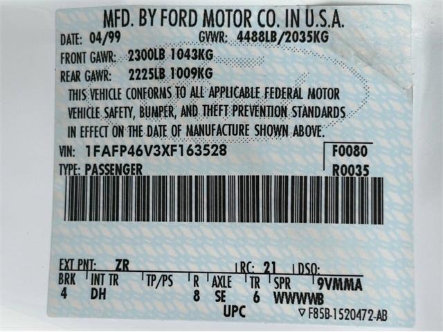 1999 Ford Mustang SVT Cobra (CC-2085650) for sale in Bradenton, Florida