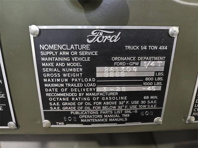 1945 Ford GPW (CC-2085761) for sale in Charlotte, North Carolina