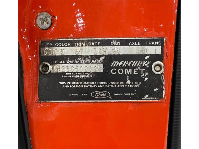 1965 Mercury Comet Caliente (CC-2085818) for sale in Roanoke, Texas