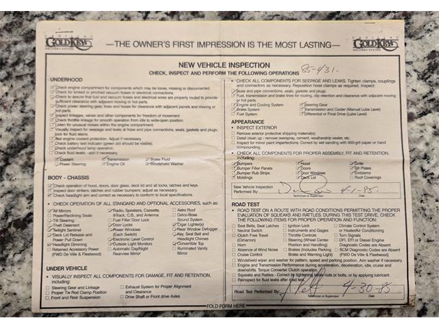 1985 Cadillac Convertible (CC-2080582) for sale in Sebastian, Florida