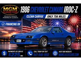 1986 Chevrolet Camaro (CC-2085915) for sale in Addison, Illinois