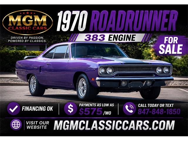 1970 Plymouth Road Runner (CC-2085916) for sale in Addison, Illinois