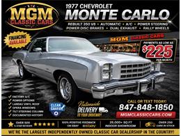 1977 Chevrolet Monte Carlo (CC-2085922) for sale in Addison, Illinois