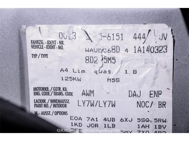 2001 Audi A4 (CC-2085944) for sale in Grand Rapids, Michigan