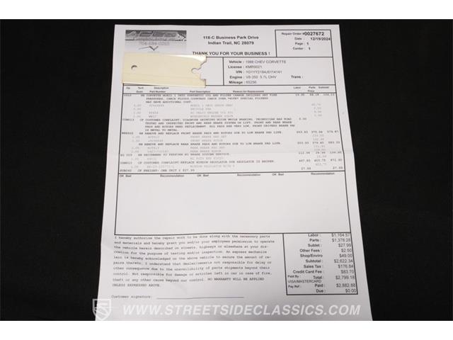 1988 Chevrolet Corvette (CC-2080597) for sale in Concord, North Carolina