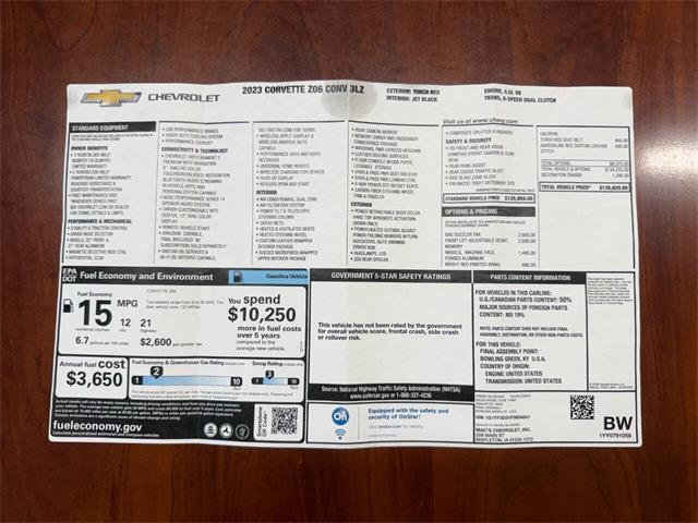 2023 Chevrolet Corvette (CC-2086039) for sale in Sanborn, Iowa
