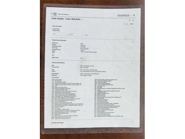 2023 Chevrolet Corvette (CC-2086039) for sale in Sanborn, Iowa