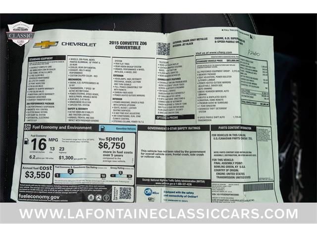 2015 Chevrolet Corvette (CC-2086121) for sale in Milford, Michigan