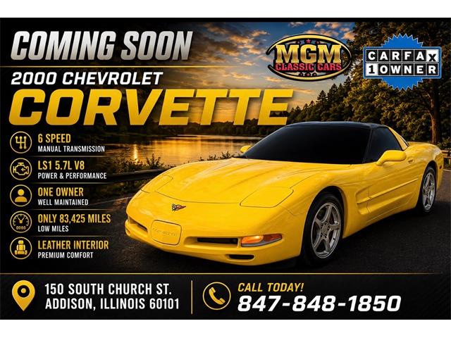 2000 Chevrolet Corvette (CC-2080620) for sale in Addison, Illinois