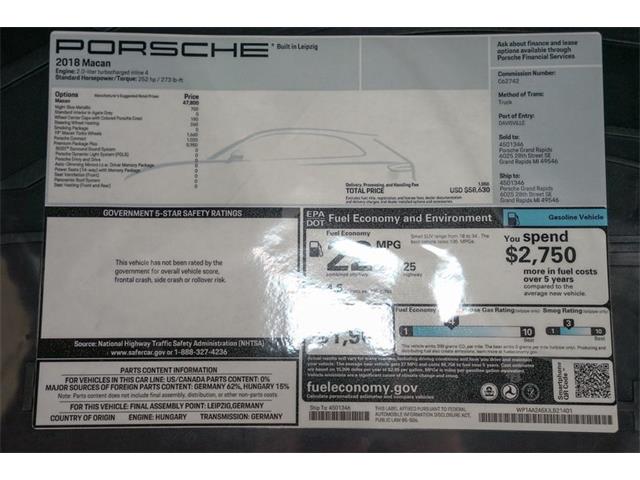 2018 Porsche Macan (CC-2086215) for sale in Kentwood, Michigan