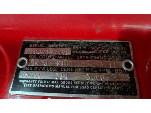 1961 Ford F100 (CC-2086229) for sale in Mankato, Minnesota
