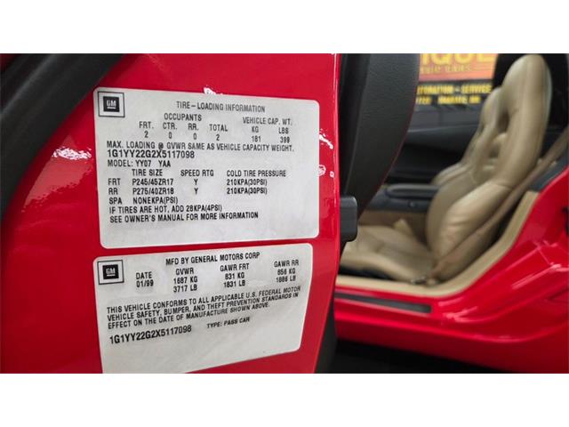 1999 Chevrolet Corvette (CC-2086233) for sale in Mankato, Minnesota