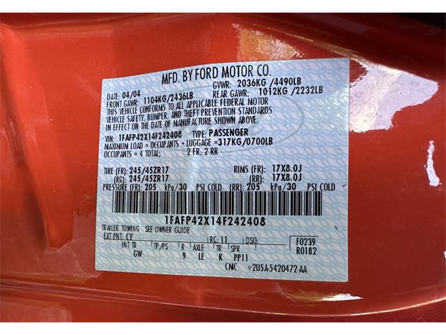 2004 Ford Mustang (CC-2086264) for sale in Hingham, Massachusetts