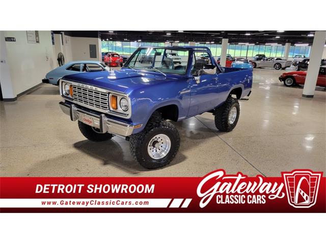 1978 Dodge Ramcharger (CC-2080629) for sale in Dearborn, Michigan