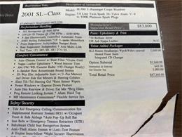2001 Mercedes-Benz SL500 (CC-2086351) for sale in Houston, Texas