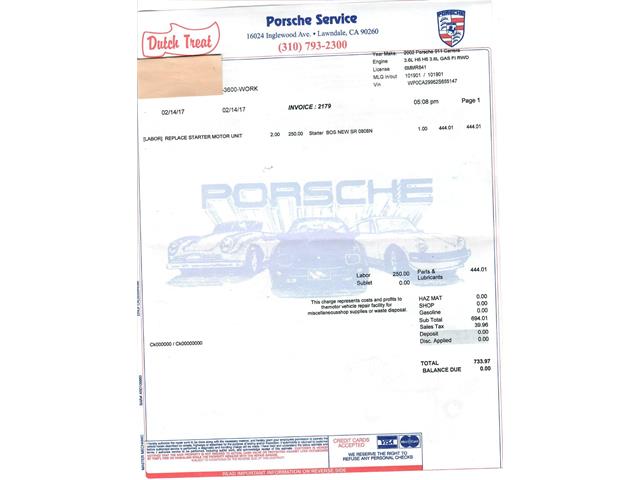 2002 Porsche 996 (CC-2080064) for sale in Beverly Hills, California