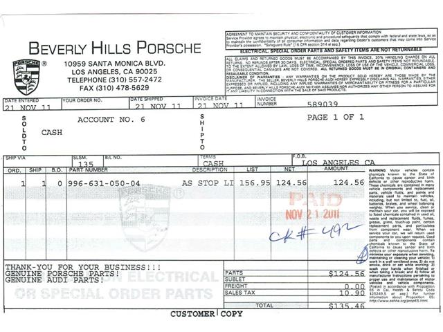 2002 Porsche 996 (CC-2080064) for sale in Beverly Hills, California