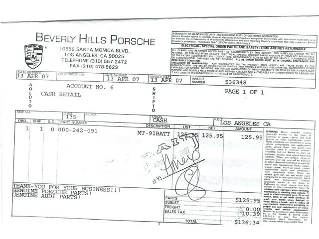 2002 Porsche 996 (CC-2080064) for sale in Beverly Hills, California
