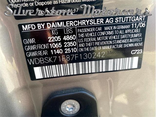 2007 Mercedes-Benz SL550 (CC-2080065) for sale in North Andover, Massachusetts