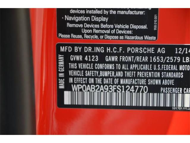2015 Porsche 911 (CC-2086519) for sale in Cadillac, Michigan