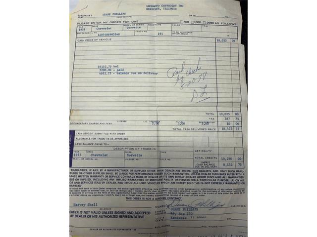 1978 Chevrolet Corvette (CC-2086701) for sale in Saugatuck, Michigan