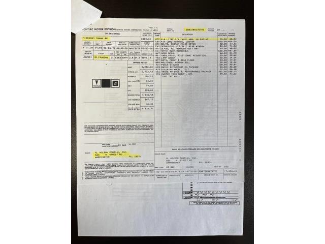 1978 Pontiac Firebird (CC-2086986) for sale in Carrollton, Texas
