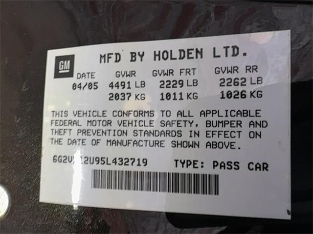 2005 Pontiac GTO (CC-2080701) for sale in Reading, Pennsylvania