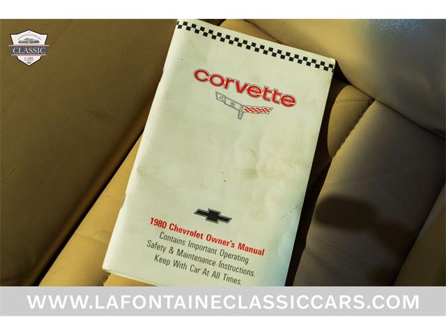 1980 Chevrolet Corvette (CC-2087030) for sale in Milford, Michigan