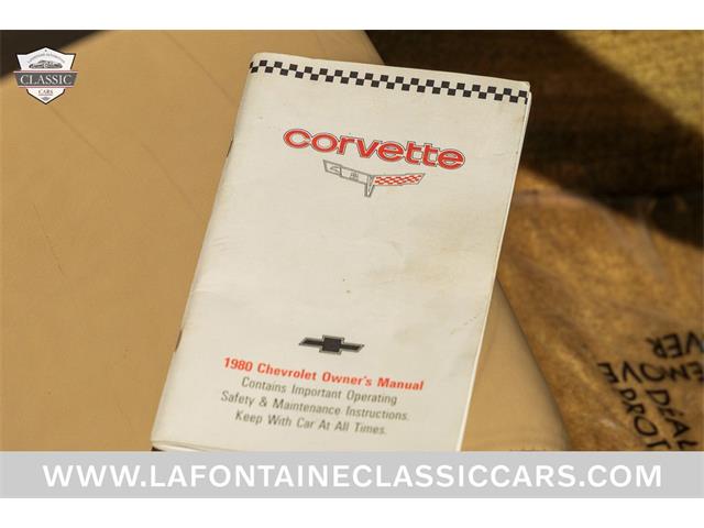 1980 Chevrolet Corvette (CC-2087030) for sale in Milford, Michigan