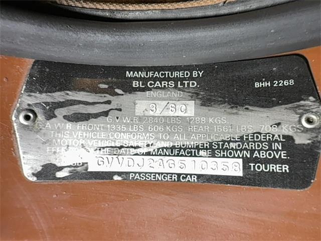 1980 MG MGB (CC-2087039) for sale in Reading, Pennsylvania