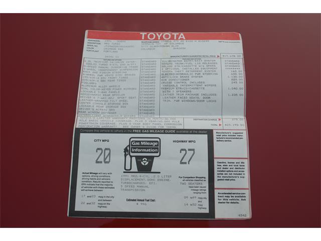 1991 Toyota MR2 (CC-2087114) for sale in Pittsburgh, Pennsylvania