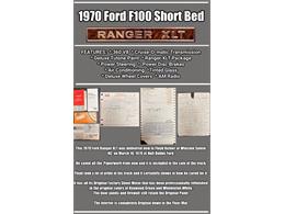 1970 Ford F100 (CC-2087204) for sale in Greensboro, North Carolina